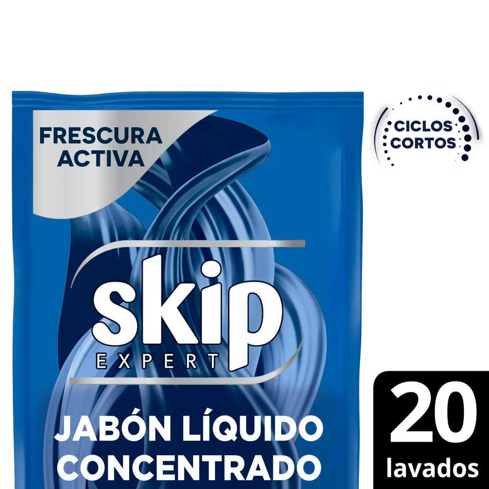 Skip Jab Liq Conc ciclos cortos Frescura Activa DP 800ml