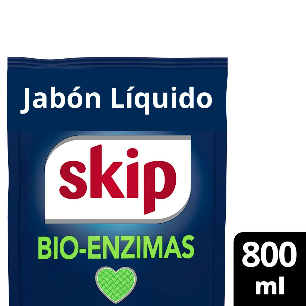 Skip Liq LV Ropa Bio Enzimas DP 800ml